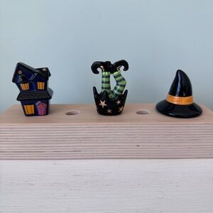 Halloween Nora Fleming Minis Haunted House Witch Hat